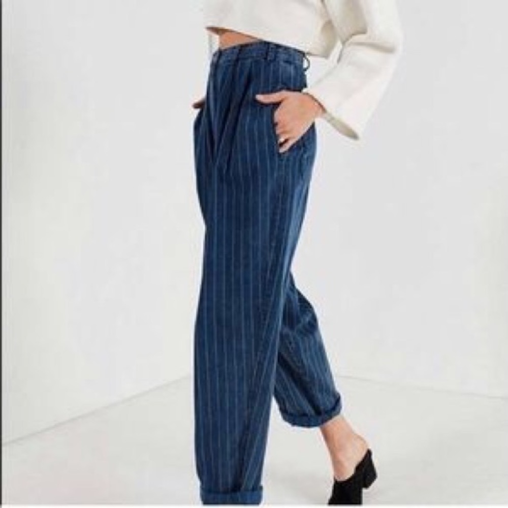 UO "Unique Baggy Striped Trousers"